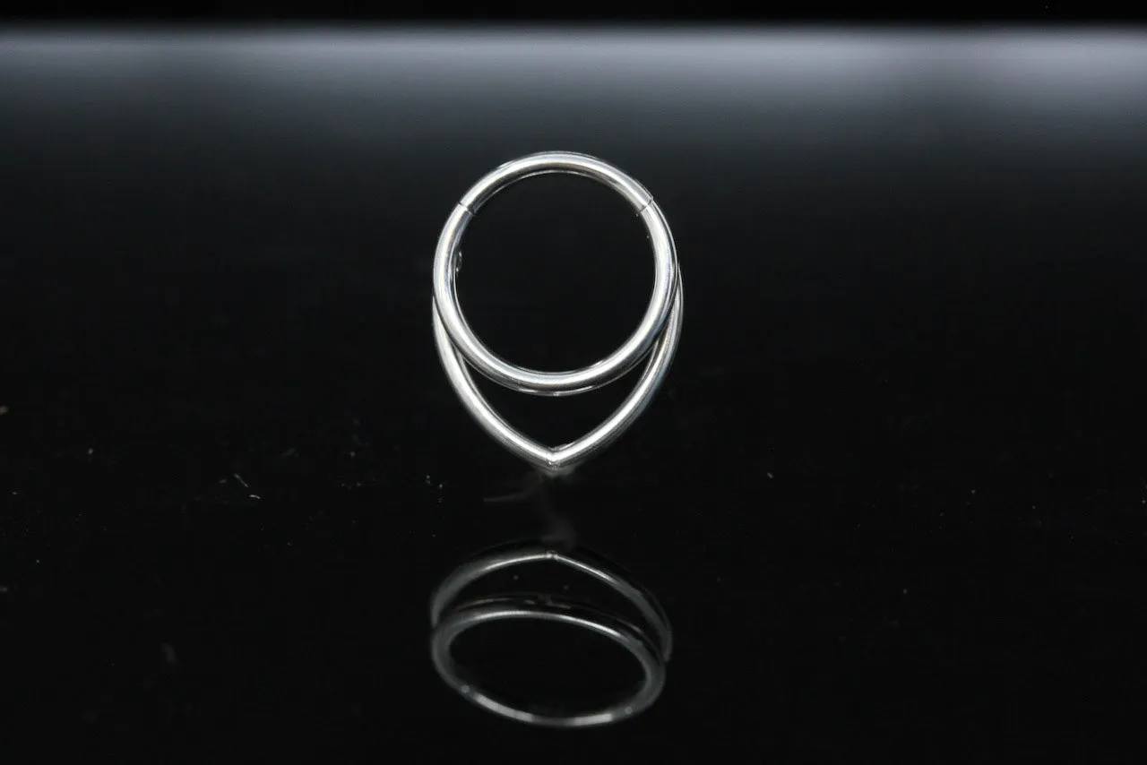 Silver Apex Titanium Septum Clicker  - SPT018