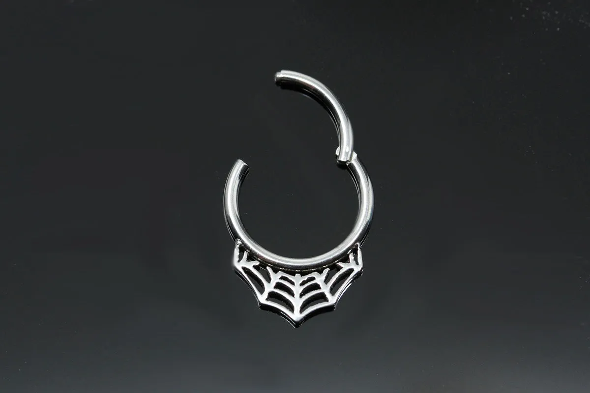 Spider Web Titanium Septum Clicker  - SPT020