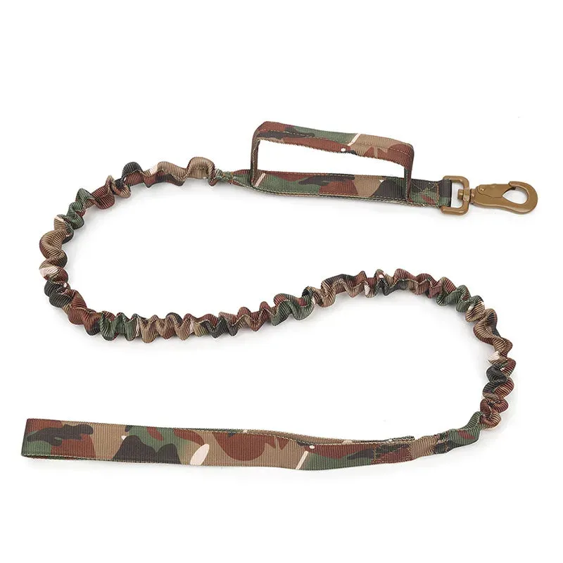 Tactical Dog Collar and Leash Set - Adjustable Military Pet Collar for Medium and Large Dogs, Ideal for German Shepherd Training