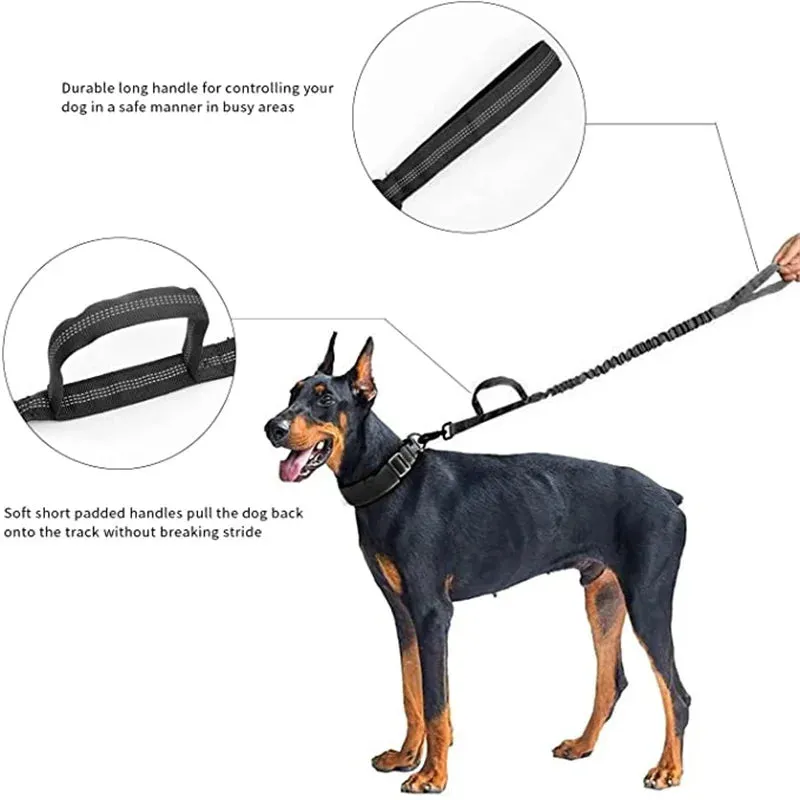 Tactical Dog Collar and Leash Set - Adjustable Military Pet Collar for Medium and Large Dogs, Ideal for German Shepherd Training