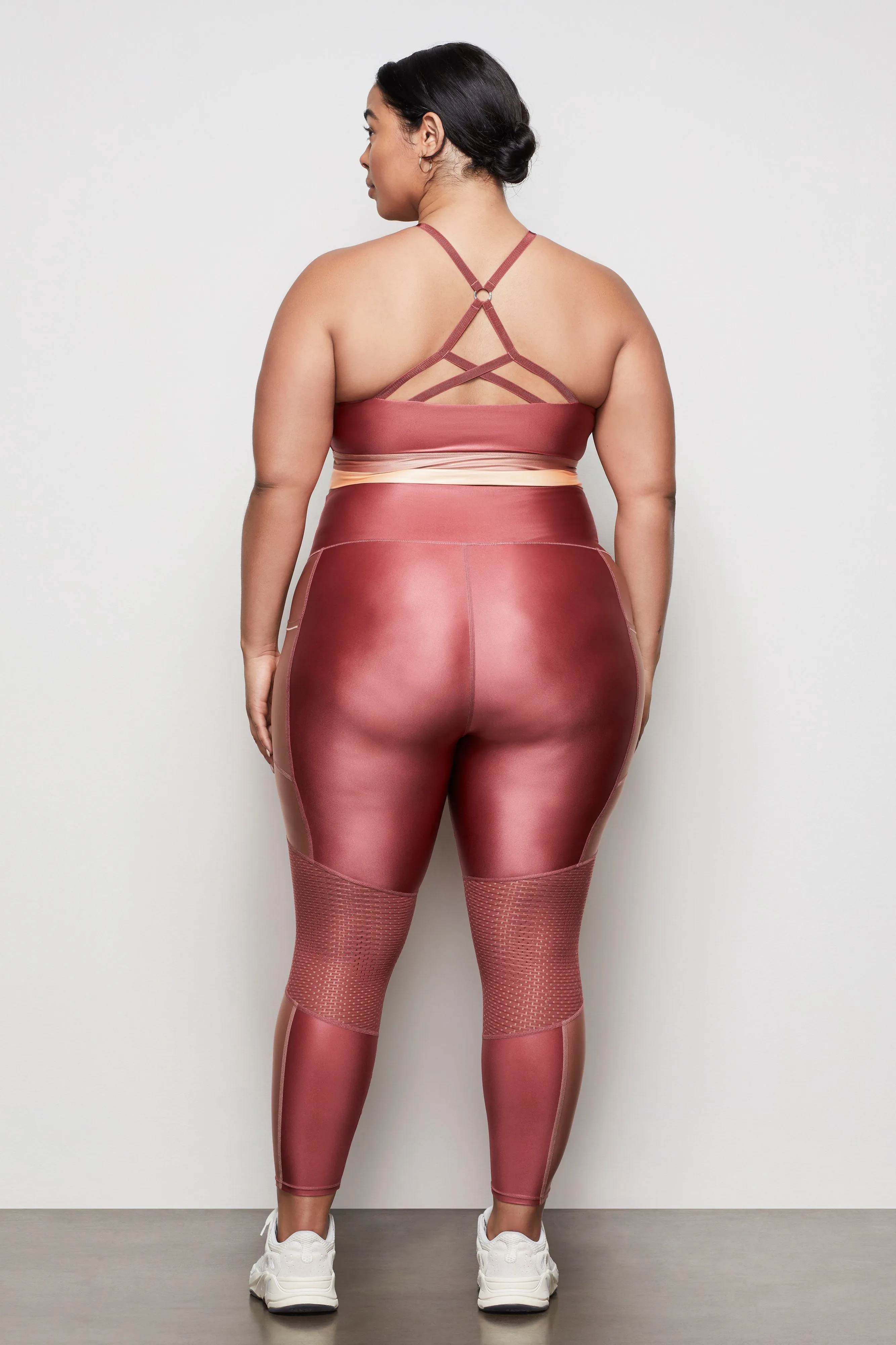 THE LIQUID MIX LEGGING | HIBISCUS001