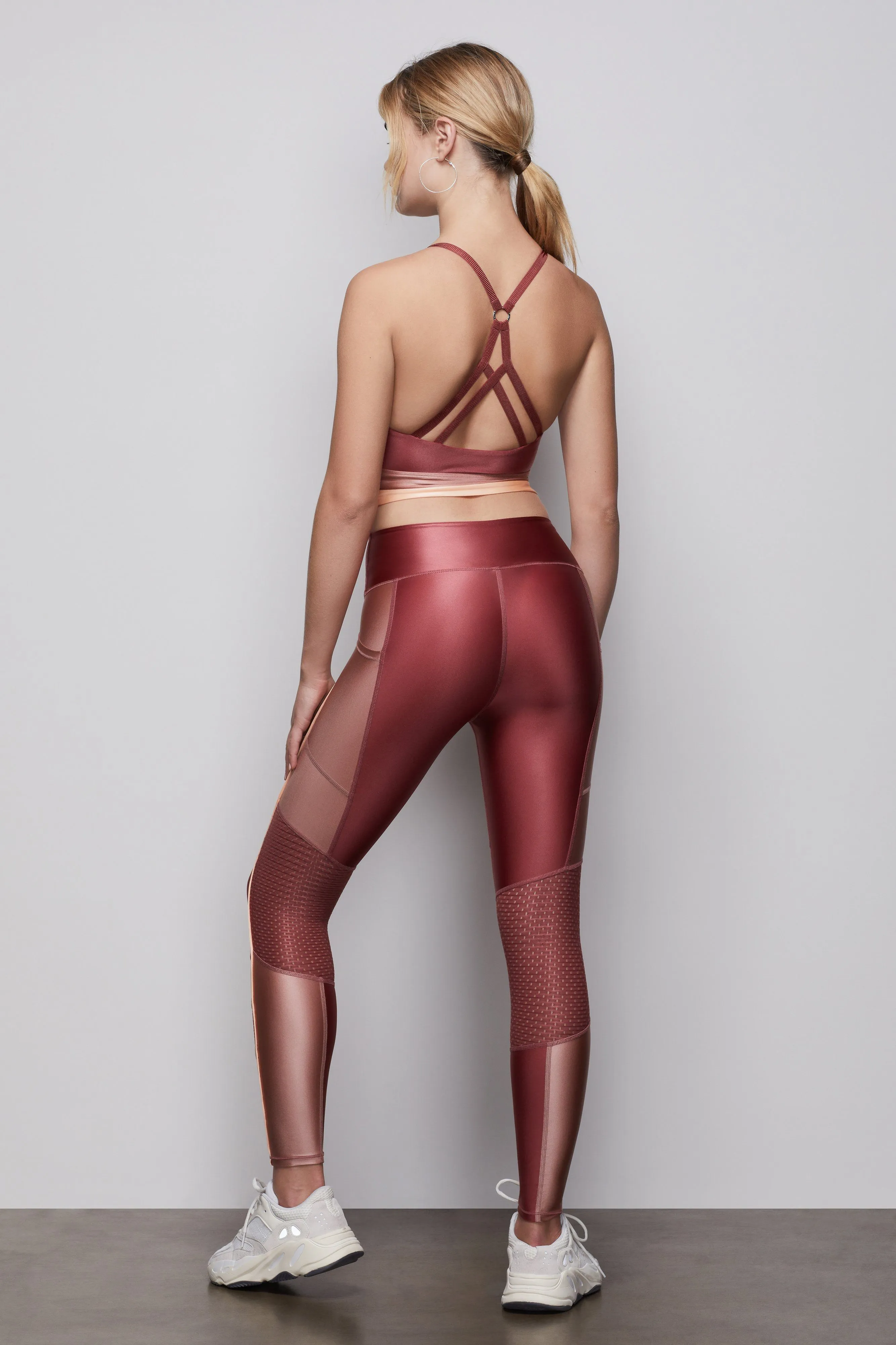 THE LIQUID MIX LEGGING | HIBISCUS001