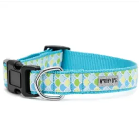 The Worthy Dog Blue Mermaid Dog Collar