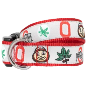 The Worthy Dog Ohio State Icons Dog Collar