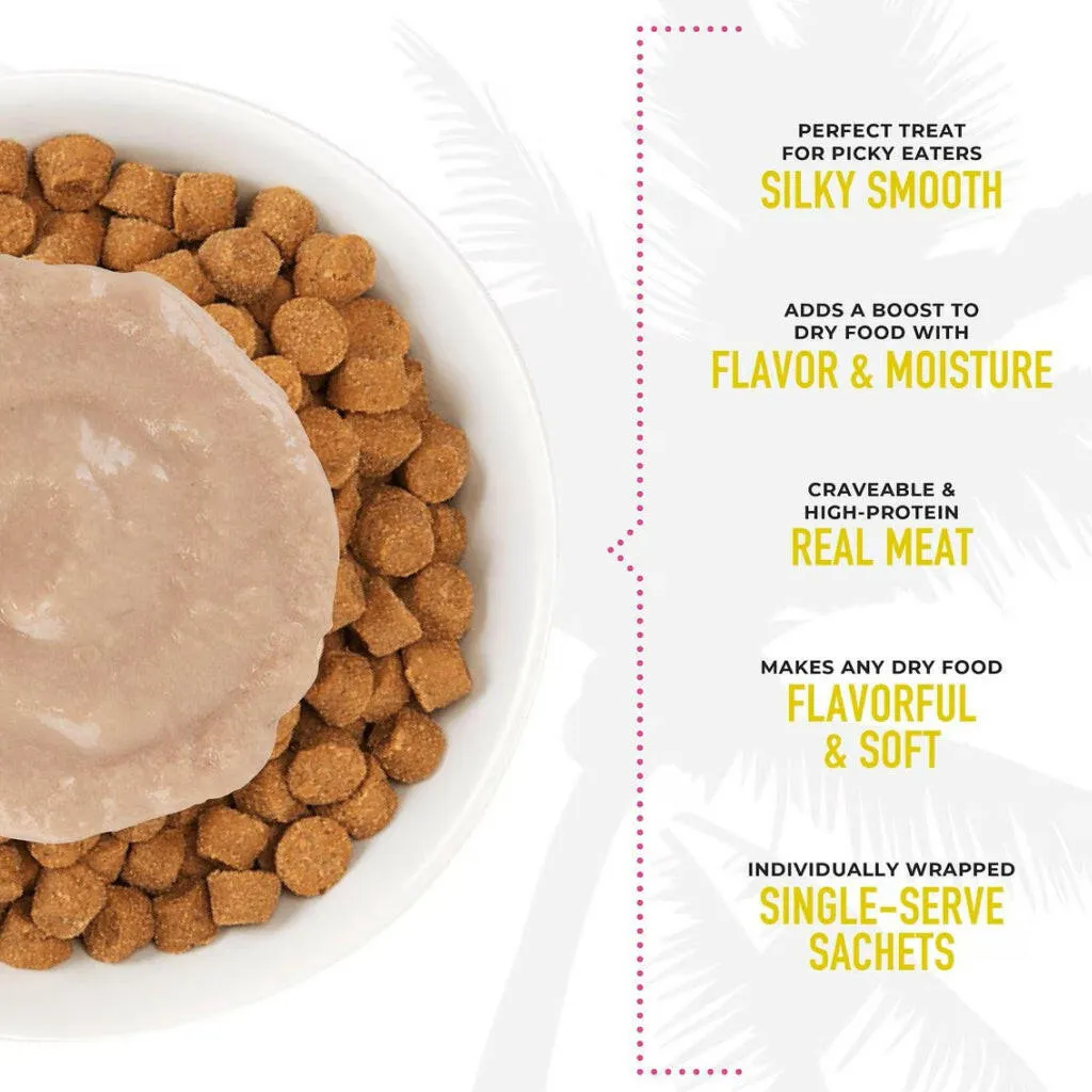 Tiki Cat Stix Tuna & Scallops in Creamy Gravy Grain-Free Wet Treat For Cat (0.5 oz x 6 tubes)