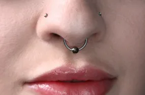 Titanium Ball Septum Clicker - SPT008