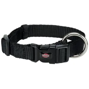 Trixie Premium Collar for Dogs (Jet Black)