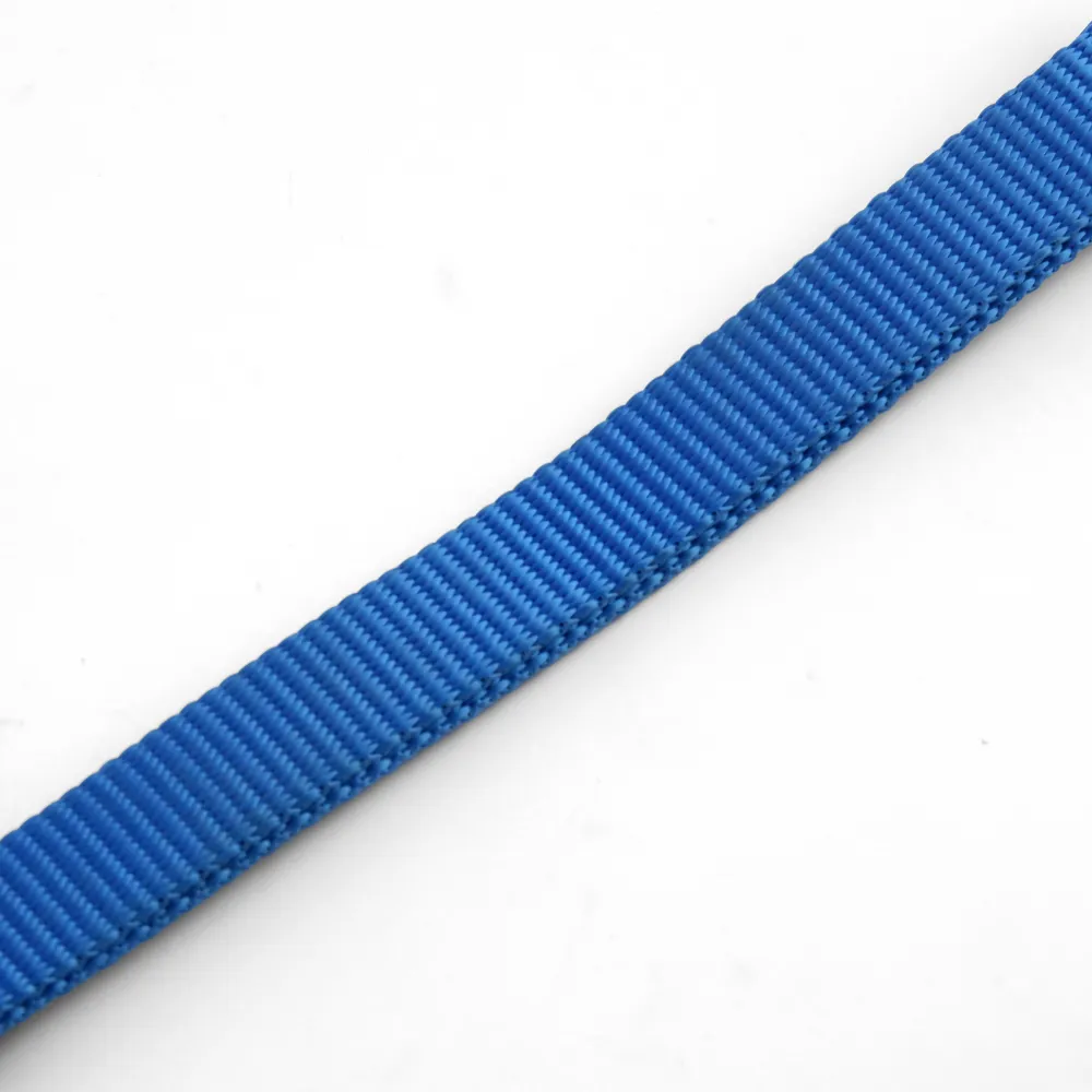 Trixie Premium H Harness, Premium Leash and Collar for Dogs Combo (Royal Blue) - M