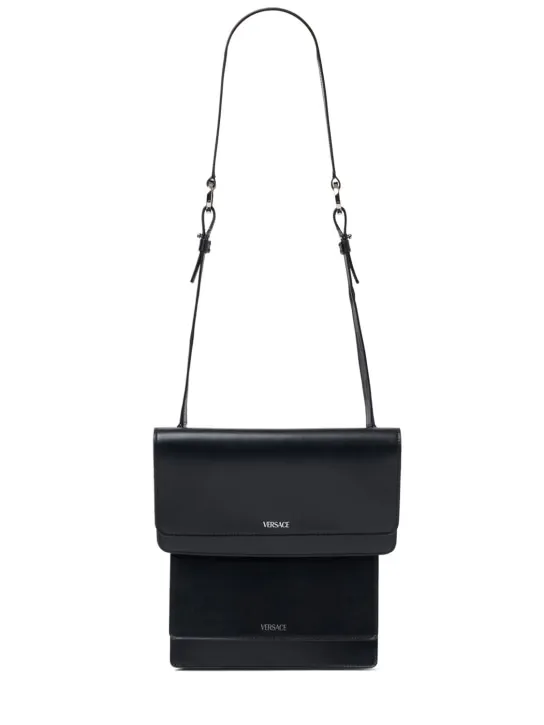 Versace   Leather crossbody bag 