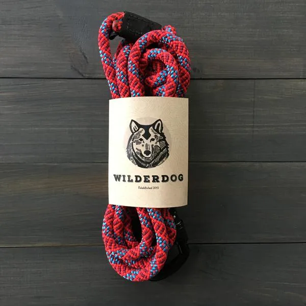 Wilderdog Big Carabiner Rope Leash - 5ft