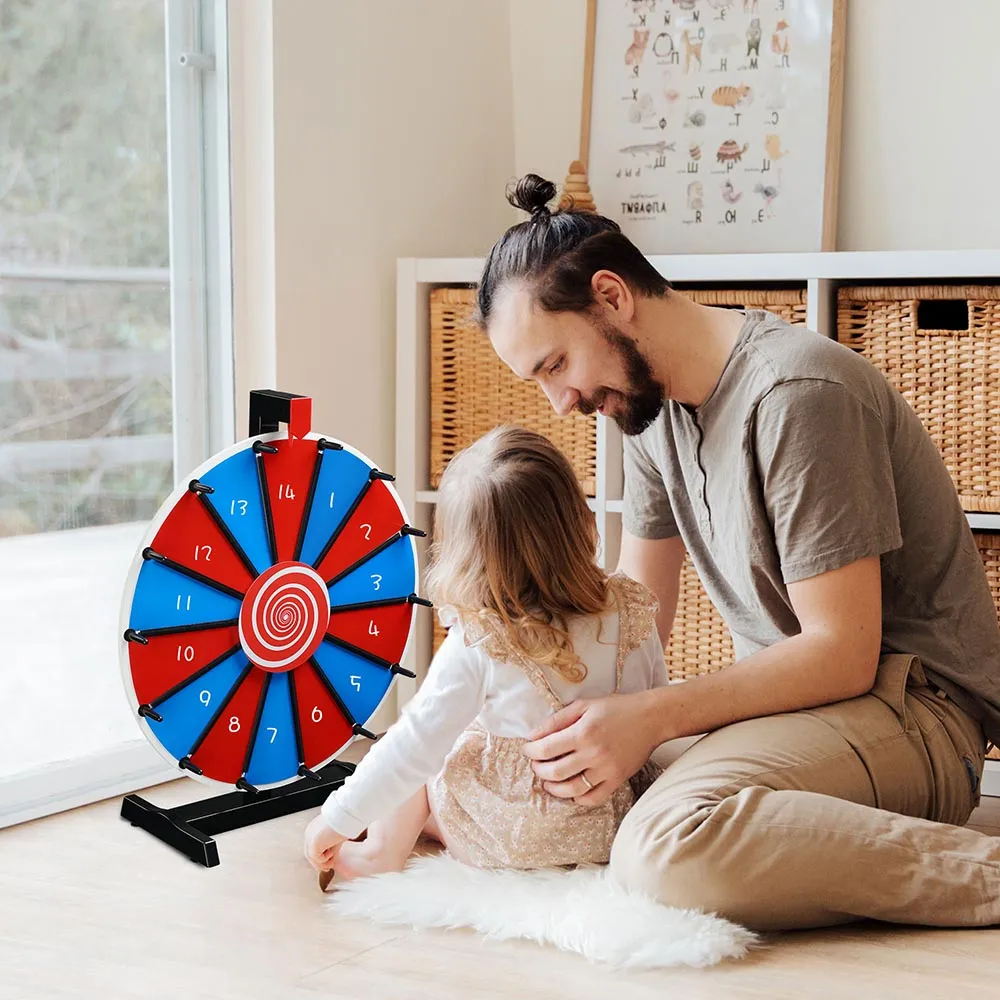 WinSpin 18" Tabletop Dry Erase Prize Wheel Custom Slots