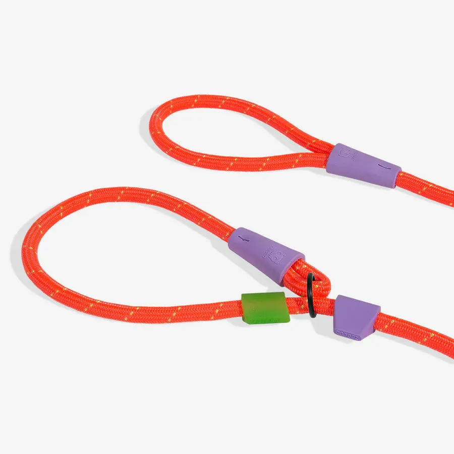 Zee.Dog Slip-N-Lock Adjustable Dog Rope Leash (Everest)